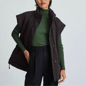 EVERLANE Black Quilted Vest for Women black